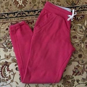 XS CottonOn red sweatpants (jogger style)